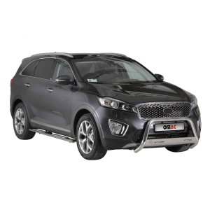 Kia Sorento Bull Bar - Omac - Steel - Silver - '16-'18